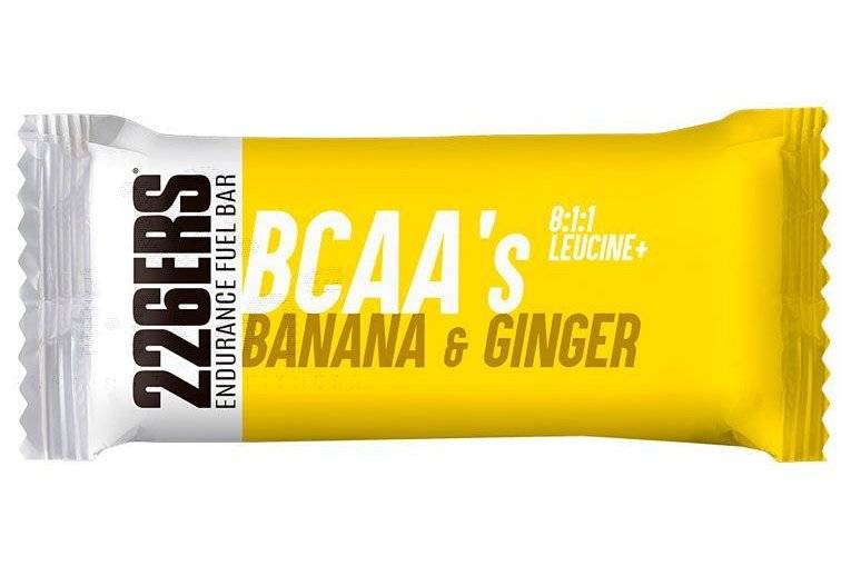 226ers Endurance Fuel Bar BCAAs - Banane et gimgembre 