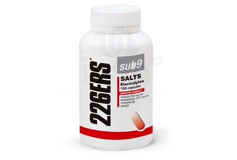 226ers Salts lectrolytes Sub9 - 100 comprims 
