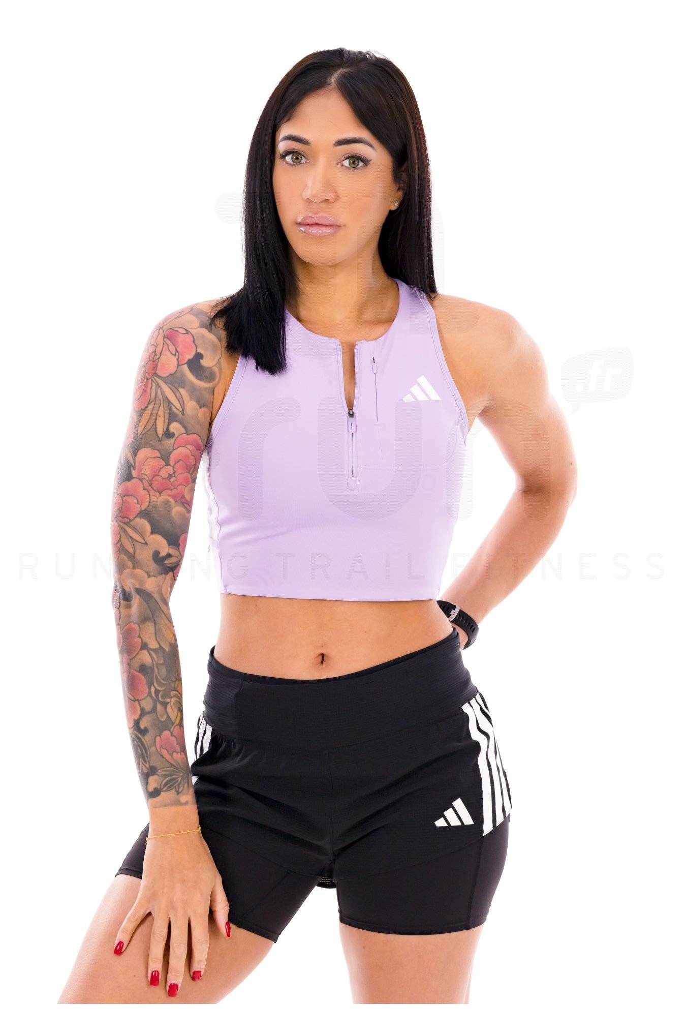 adidas adizero crop top 