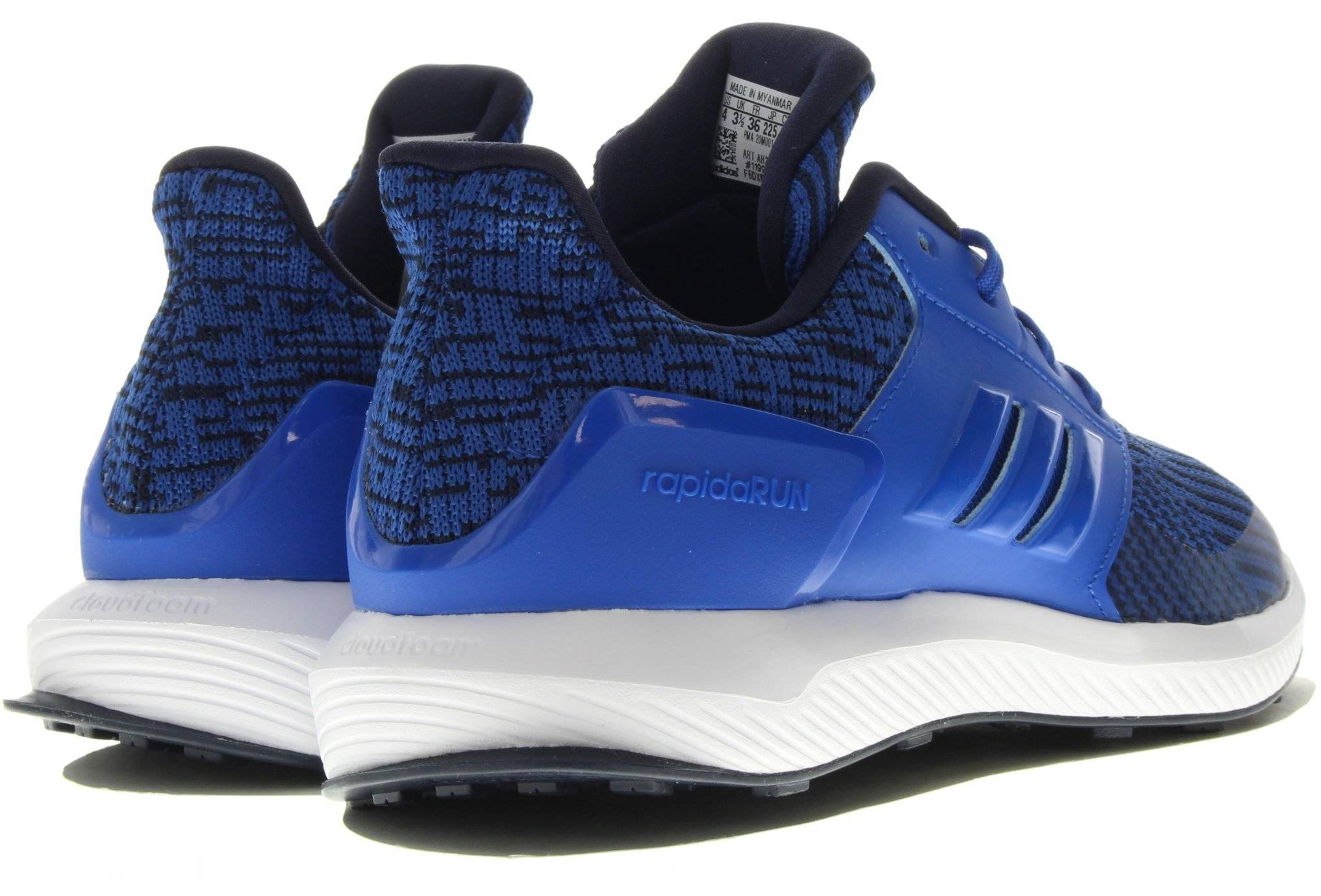 adidas RapidaRun Knit Junior garçon pas cher AH2609