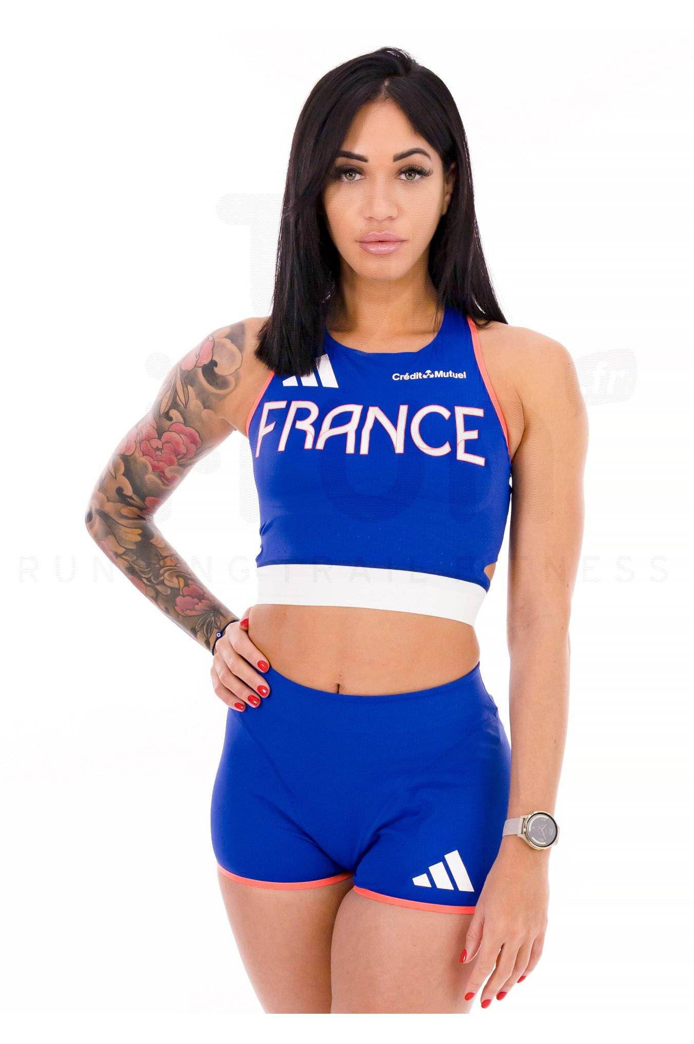 adidas Team France Crop Top 