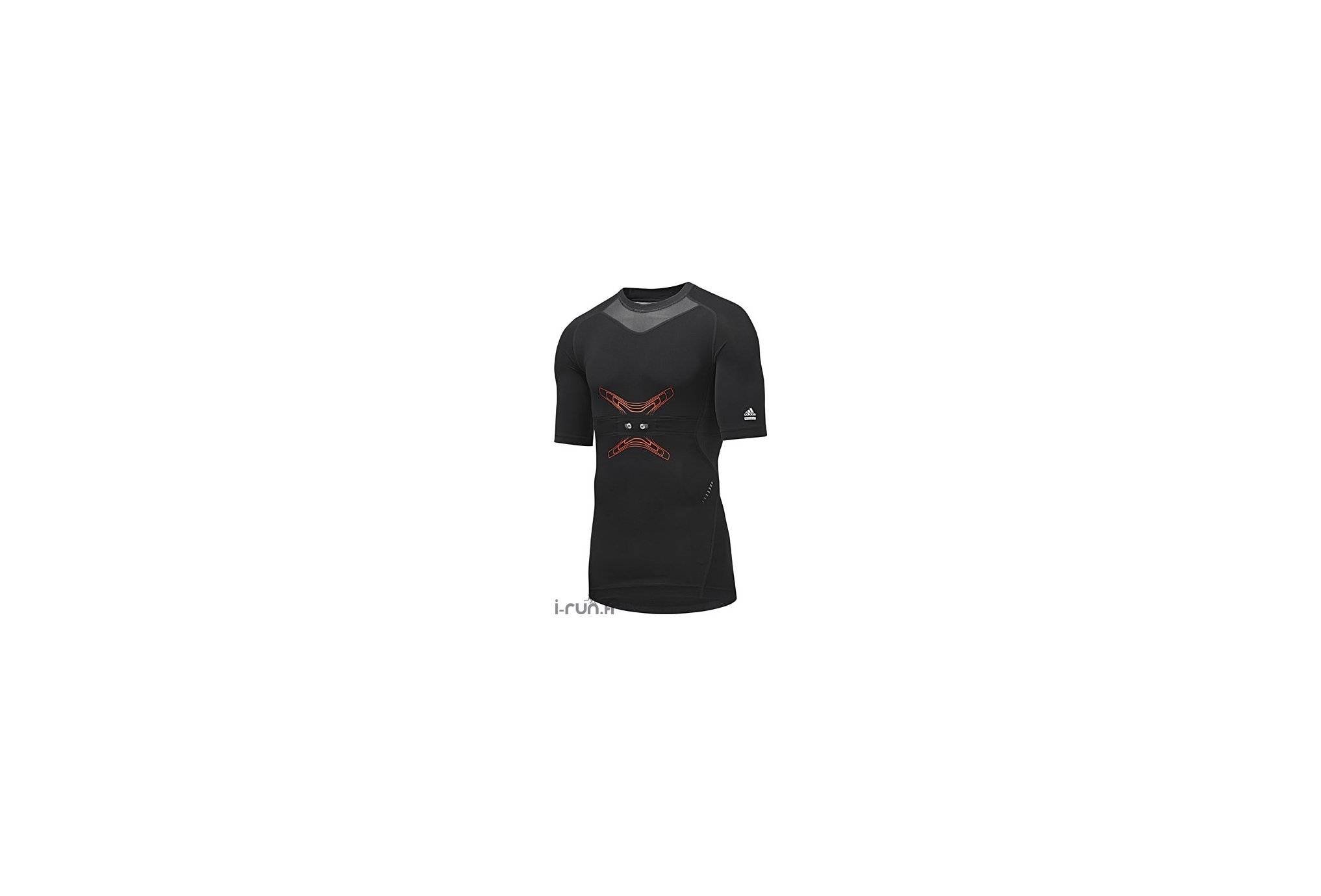 adidas Tee shirt TechFit MiCoach M homme pas cher X36238