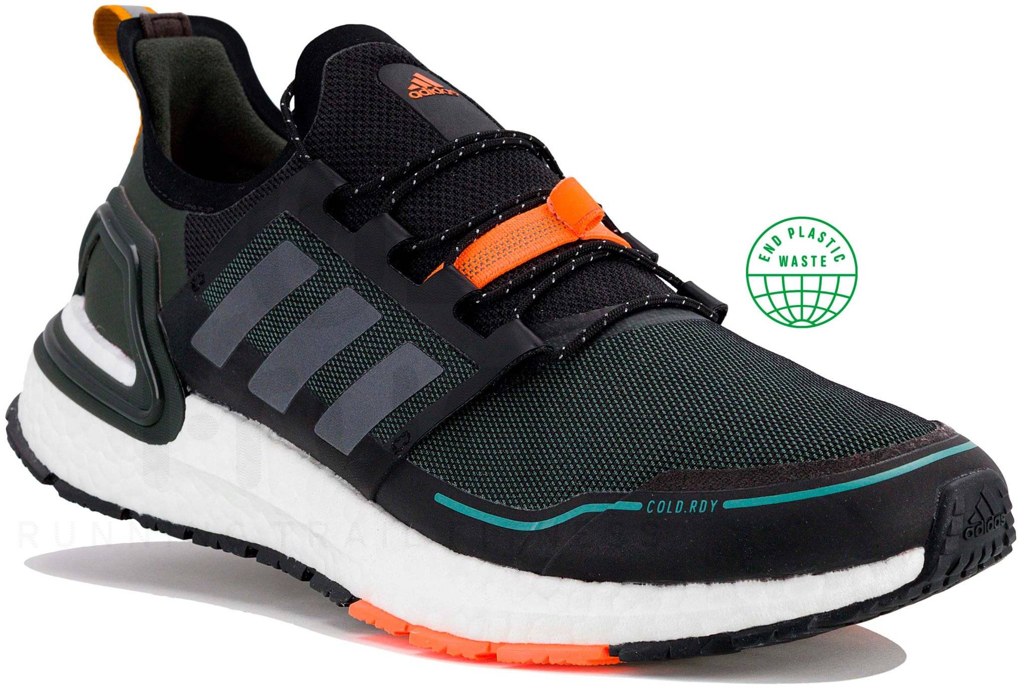 adidas gazelle silver green womens adidas Ultraboost 22 Cold.RDY 2.0 Running Shoes - Men's - Core Black / Carbon / Impact Orange main image 0