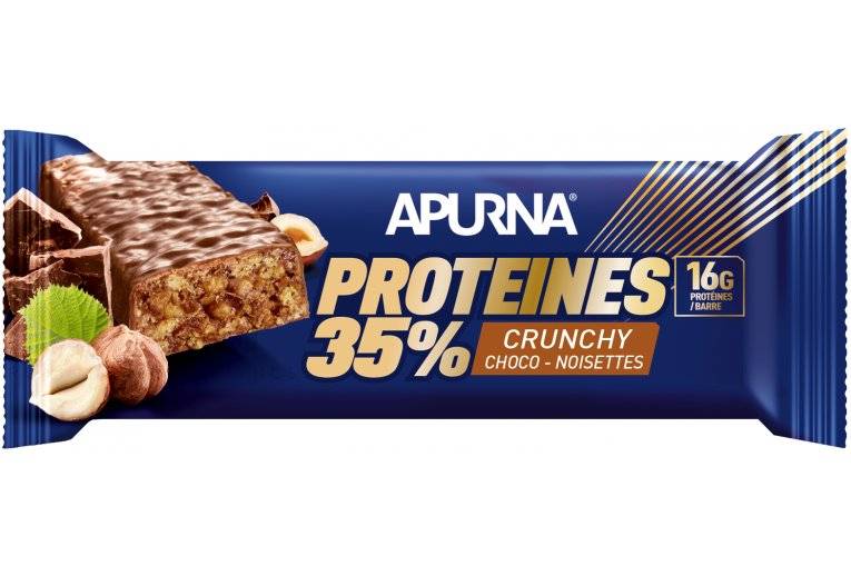 Apurna Barre Protine - Crunchy Chocolat Noisettes 