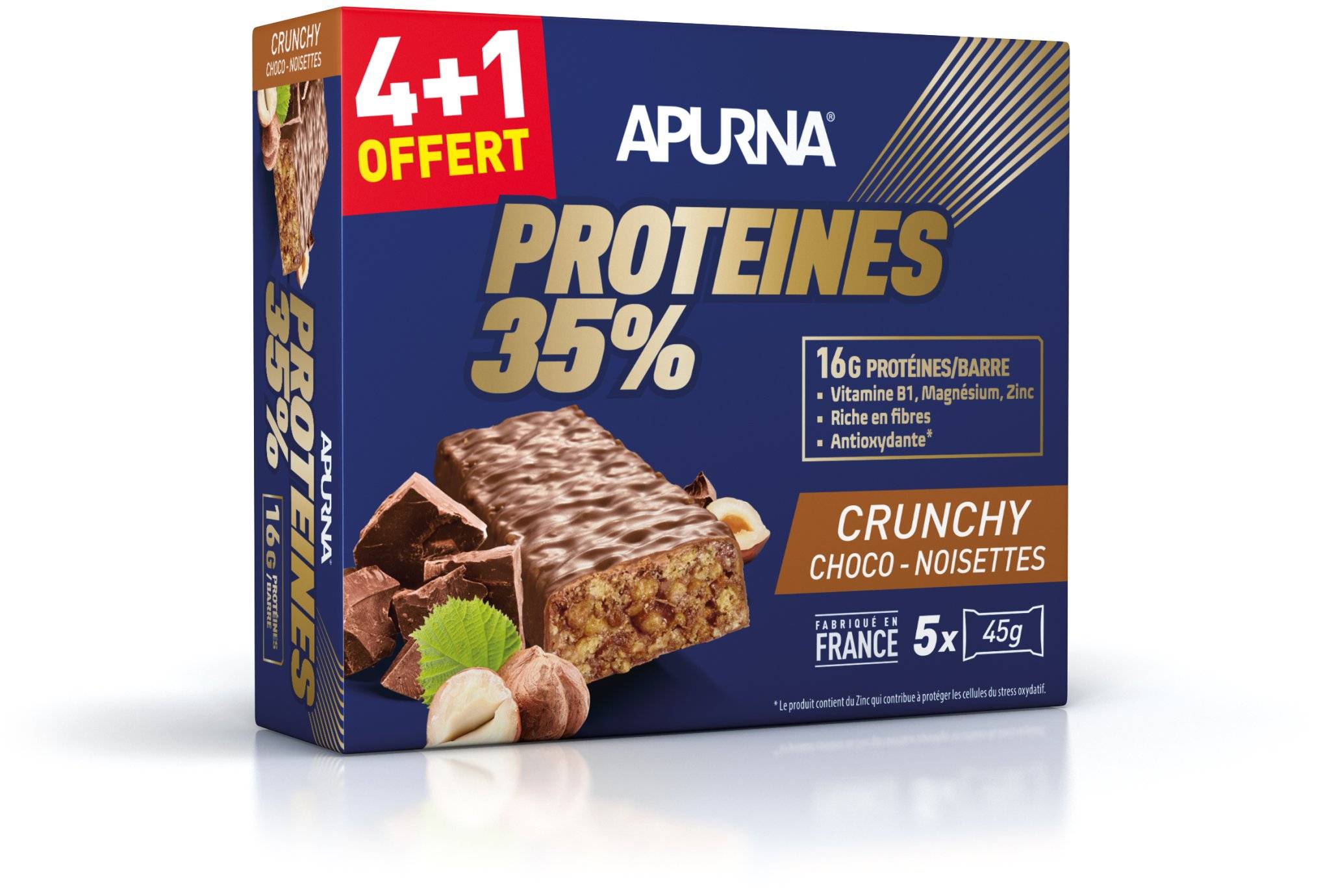 Barre protéinée Crunchy Choco Noisettes