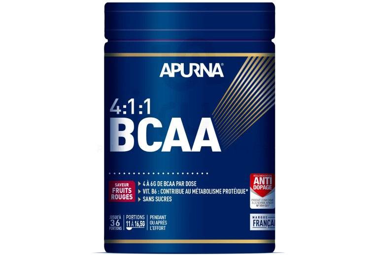 Apurna BCAA 4.1.1 - Fruits rouges - 400 g 