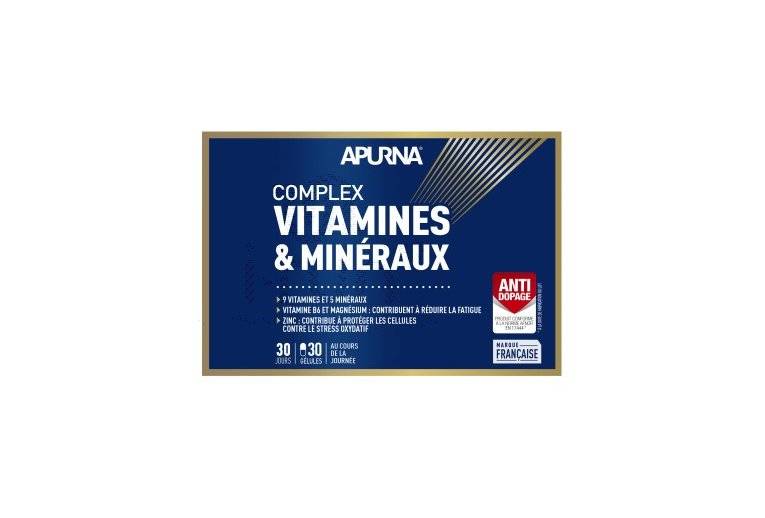 Apurna Complex Vitamines et Minraux - 30 glules 