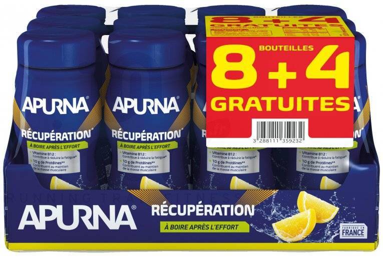 Apurna Pack 8+4 Boisson Rcupration - Citron 