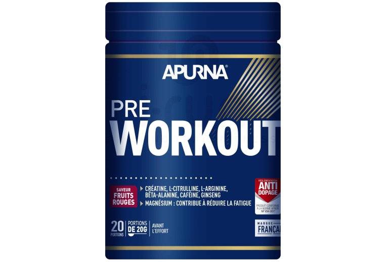 Apurna Pre-Workout - Fruits rouges - 420 g 