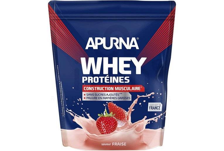 Apurna Whey protines Fraises - 720 g 