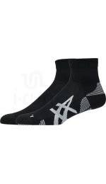 Asics 2 paires Cushion Run Quarter