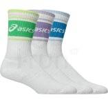 Asics 3 paires Logo Crew