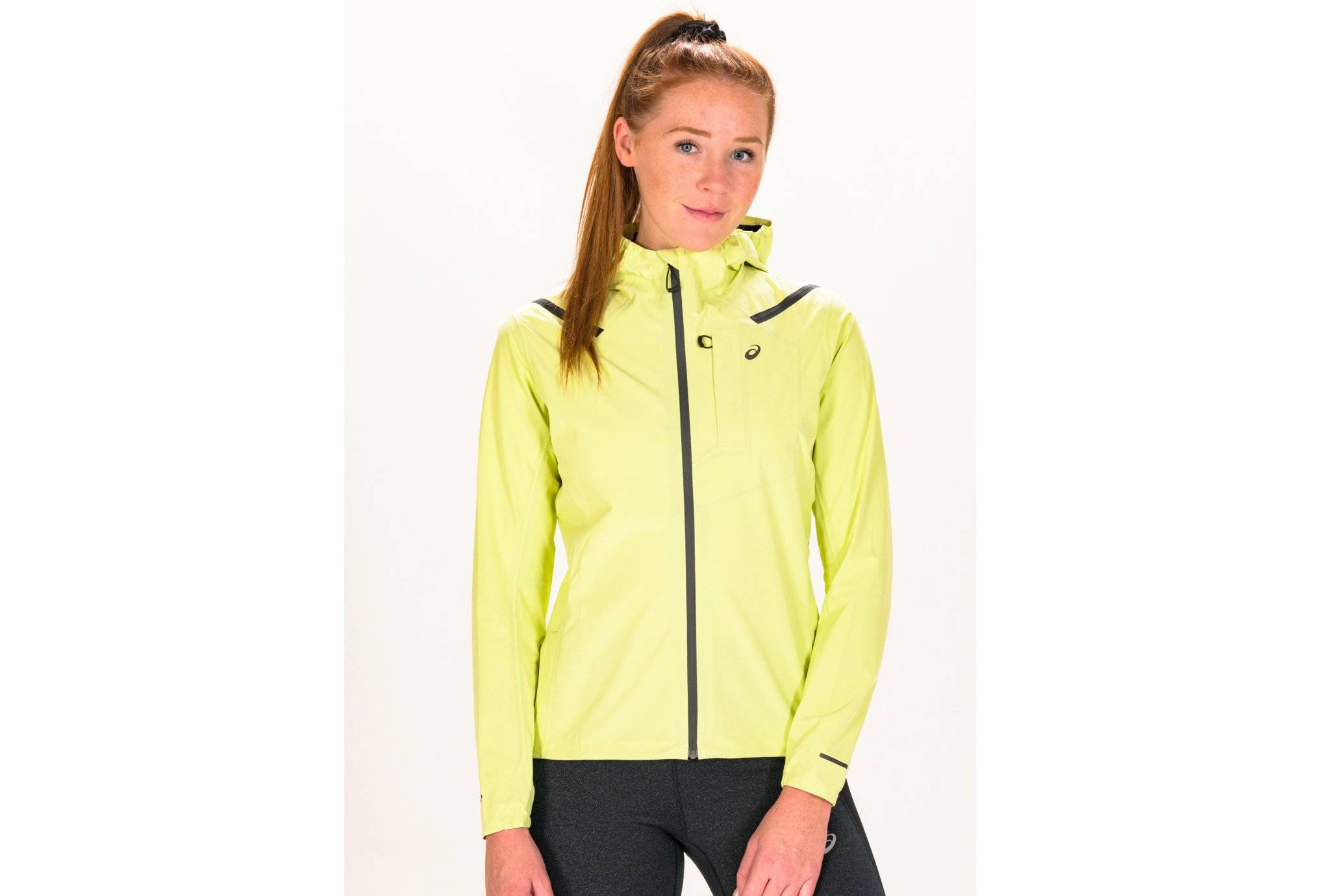 Asics Accelerate Waterproof Vestes coupe femme pas cher