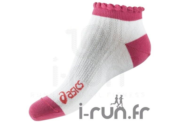 Asics Chaussettes Blanc/rose W 