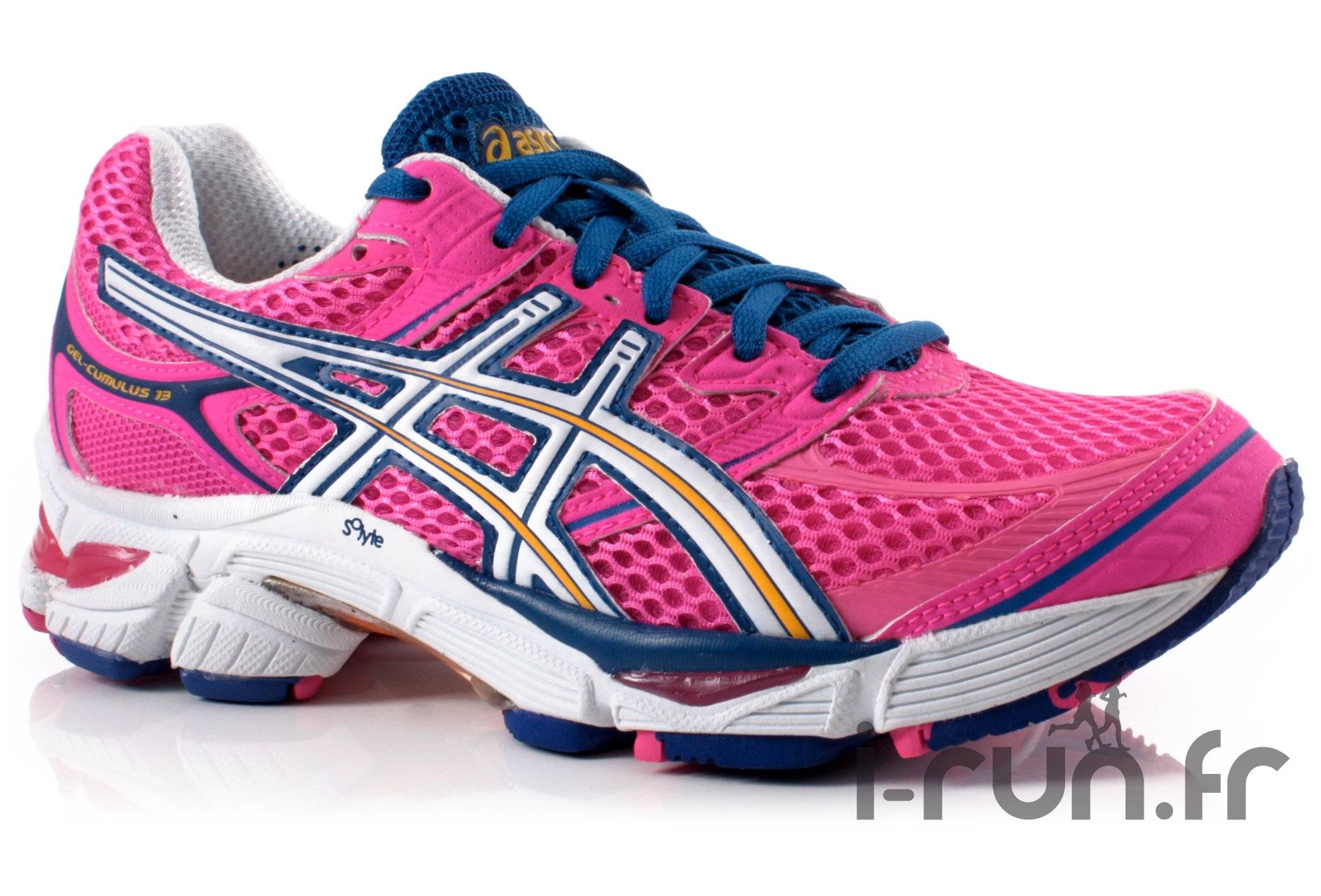 Asics gel cumulus on sale 13 homme rose