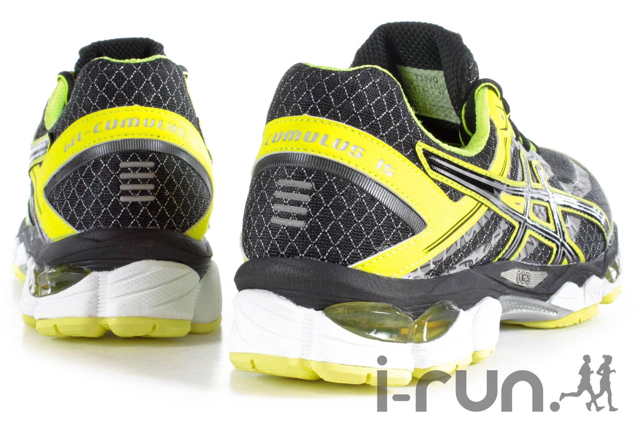 Asics gel cumulus store 15 homme jaune