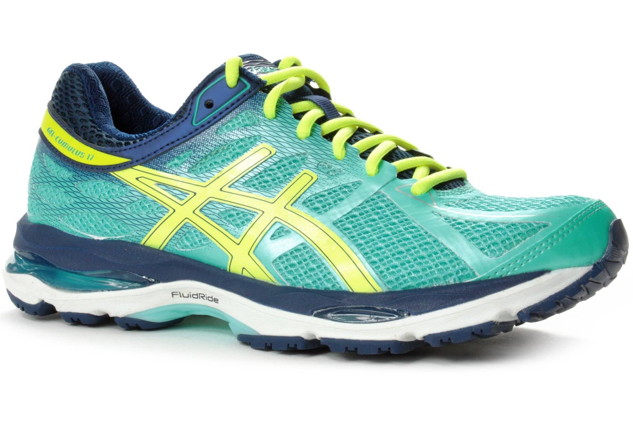 Asics gel cumulus 2024 17 femme jaune