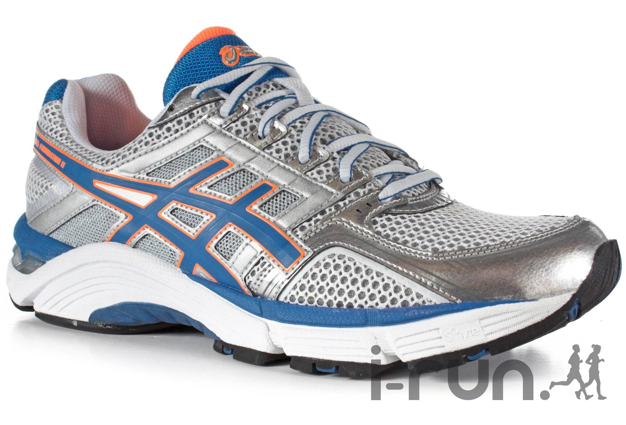 Asics gel fashion foundation homme gris