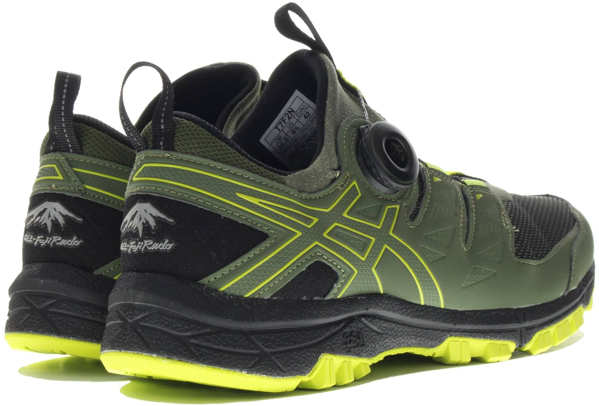 Asics GEL FujiRado M homme en destockage T7F2N 8189