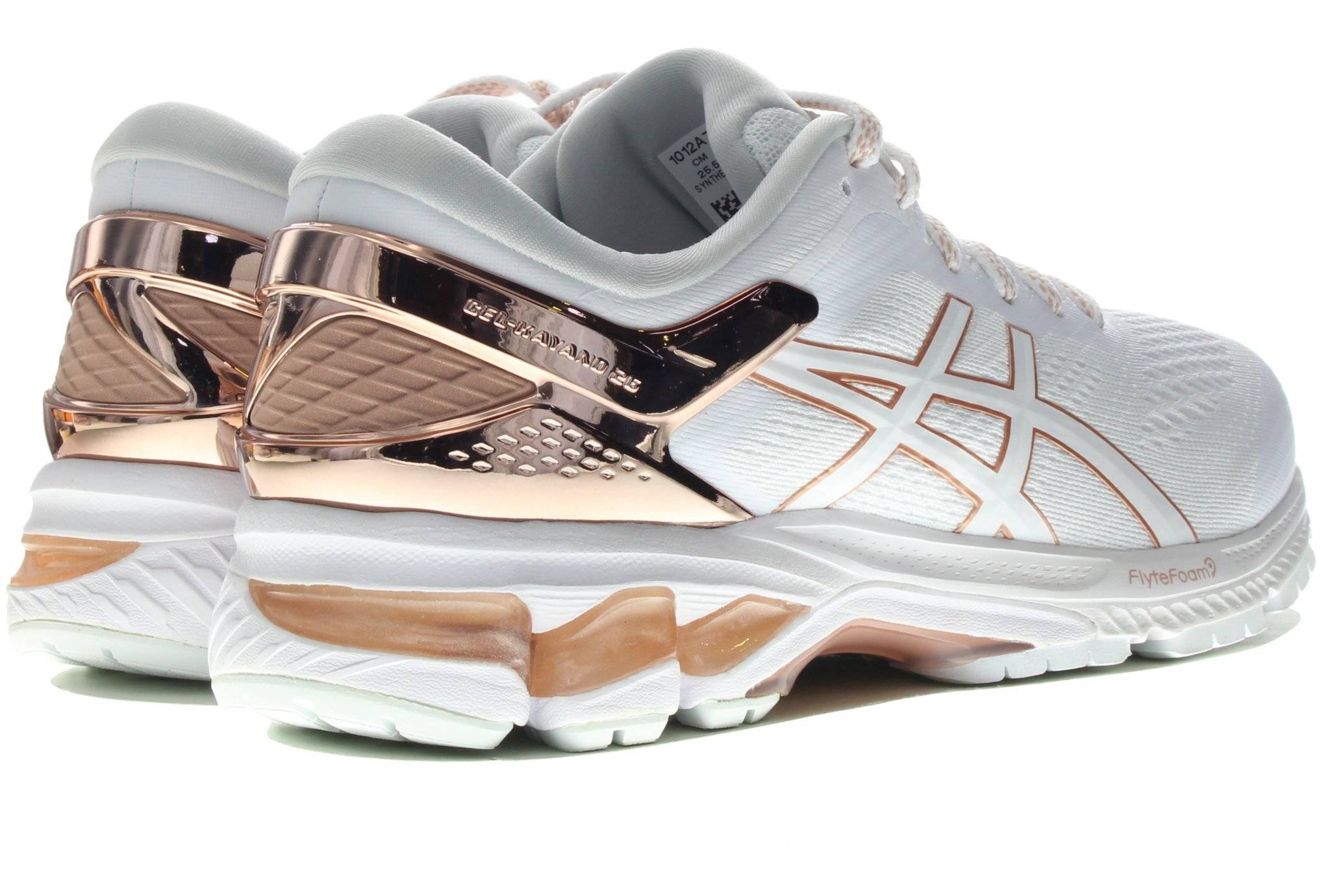 Asics Gel Kayano 26 Platinum W femme pas cher 1012A749 100