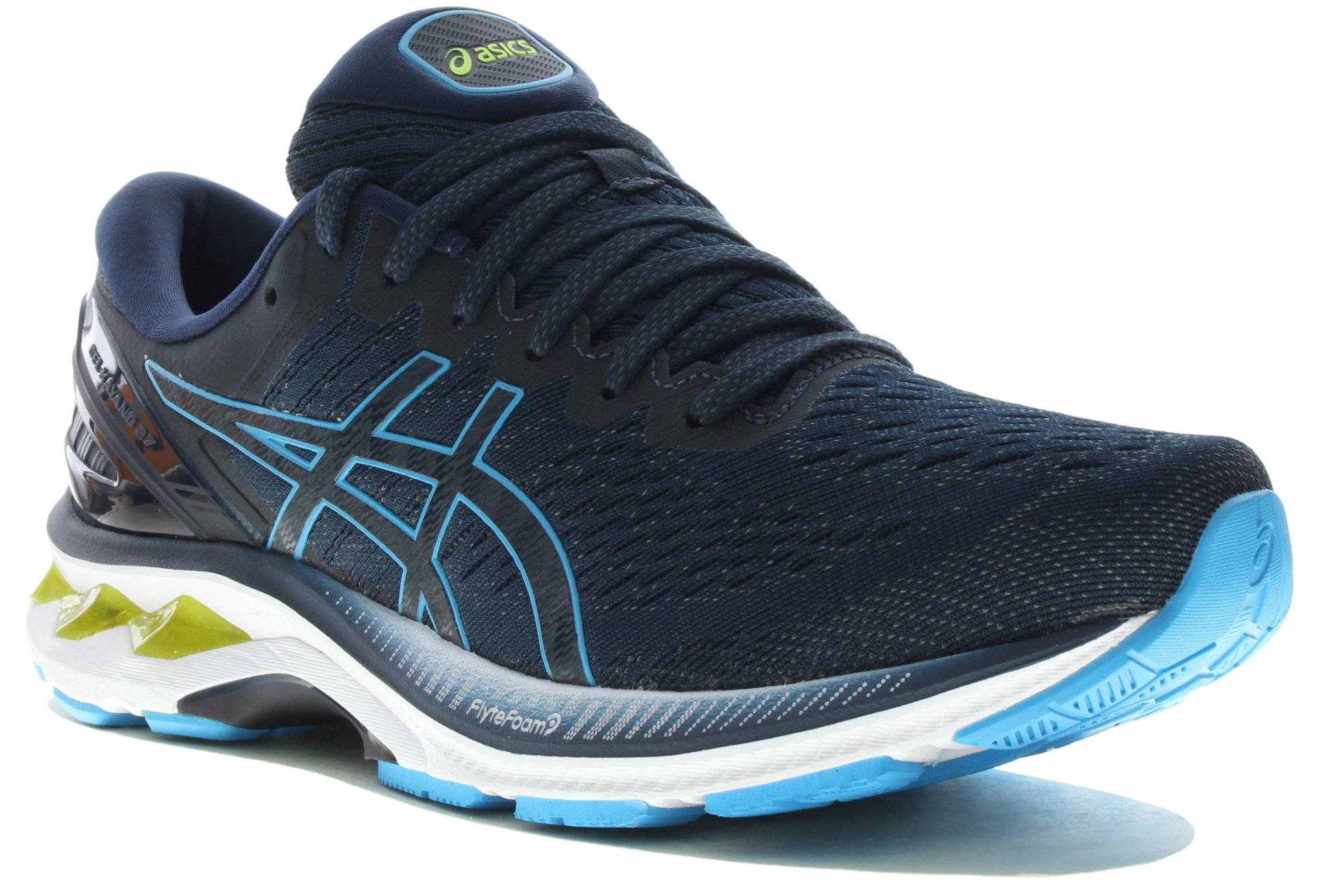 Asics blanche avec tache noir hotsell