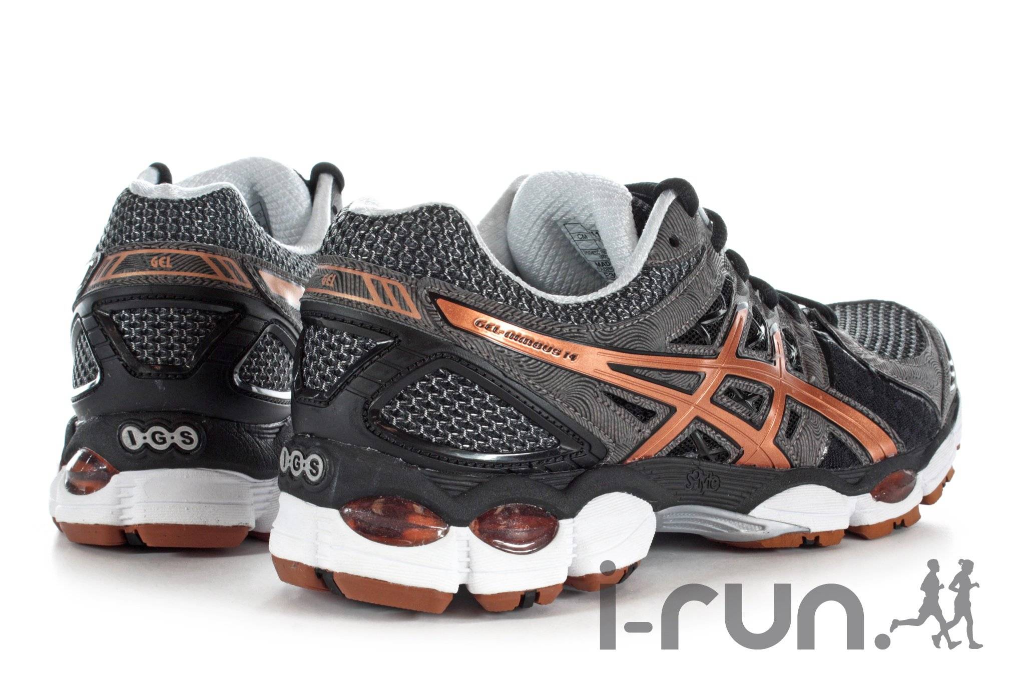 Asics gel nimbus sale 14 homme marron