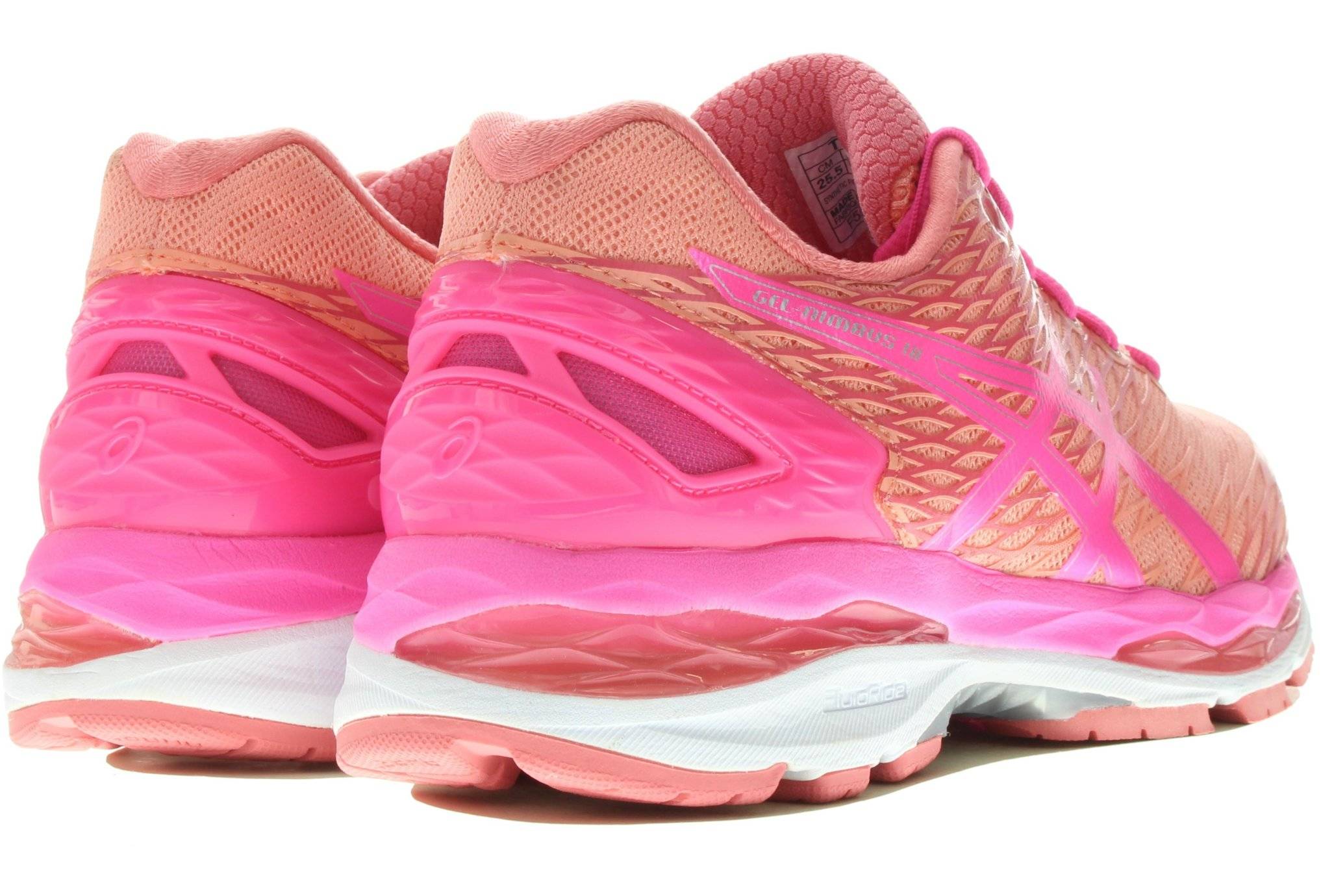 Asics gel nimbus 18 fashion femme rose