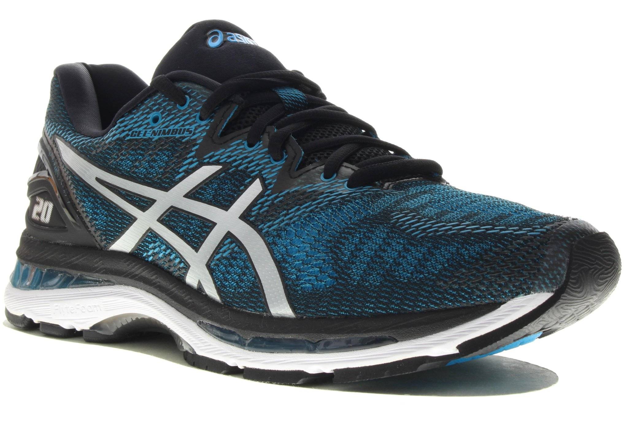 Asics gel nimbus 20 hotsell homme bleu