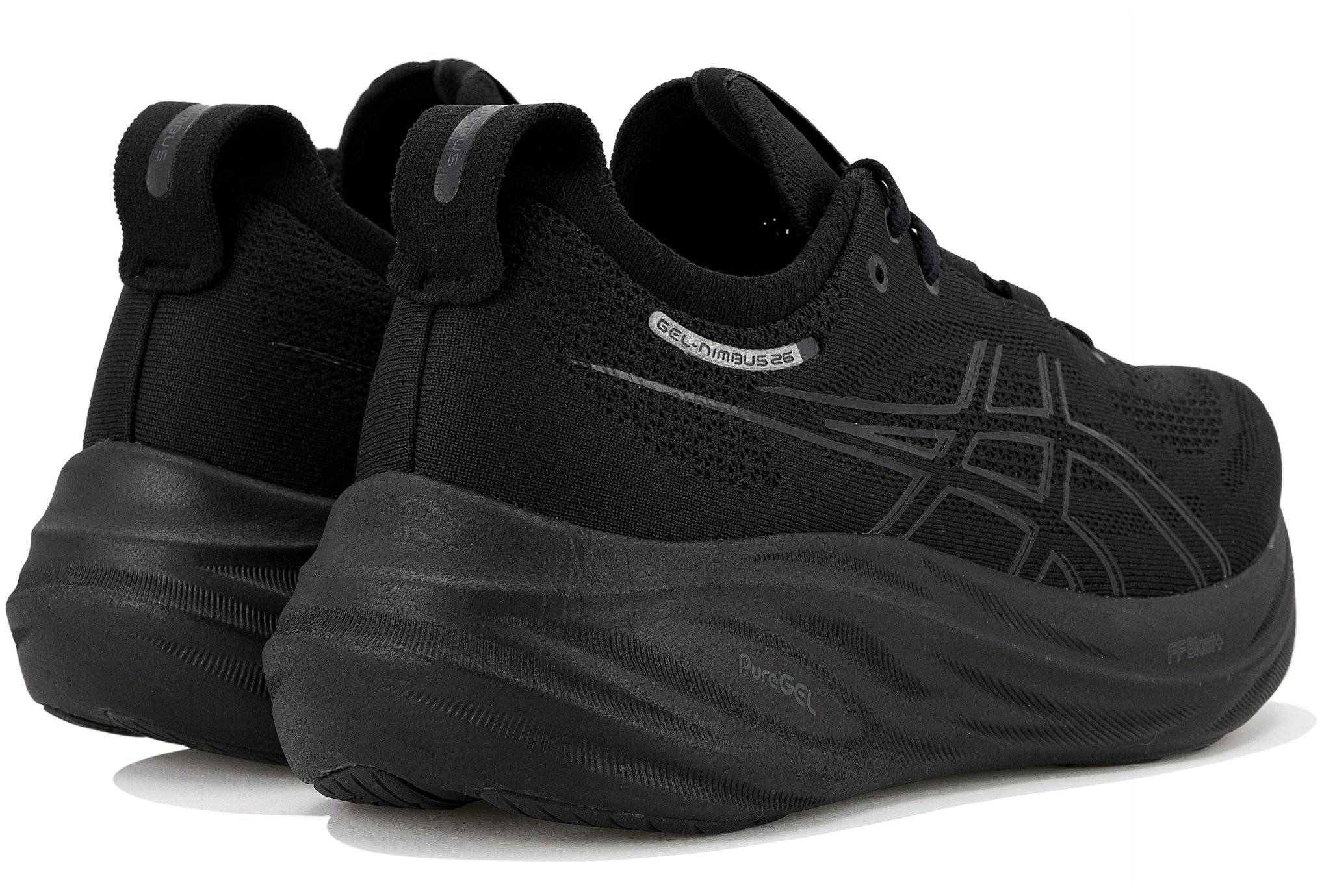 Black asics gel nimbus womens discount