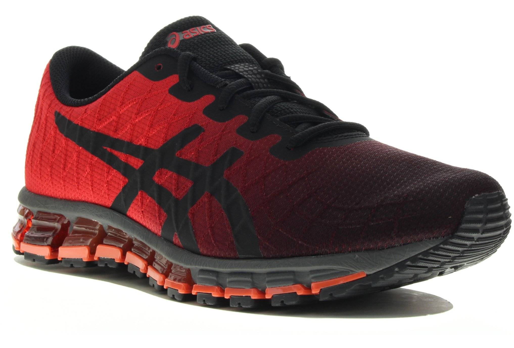 Asics gel rouge et noir hotsell