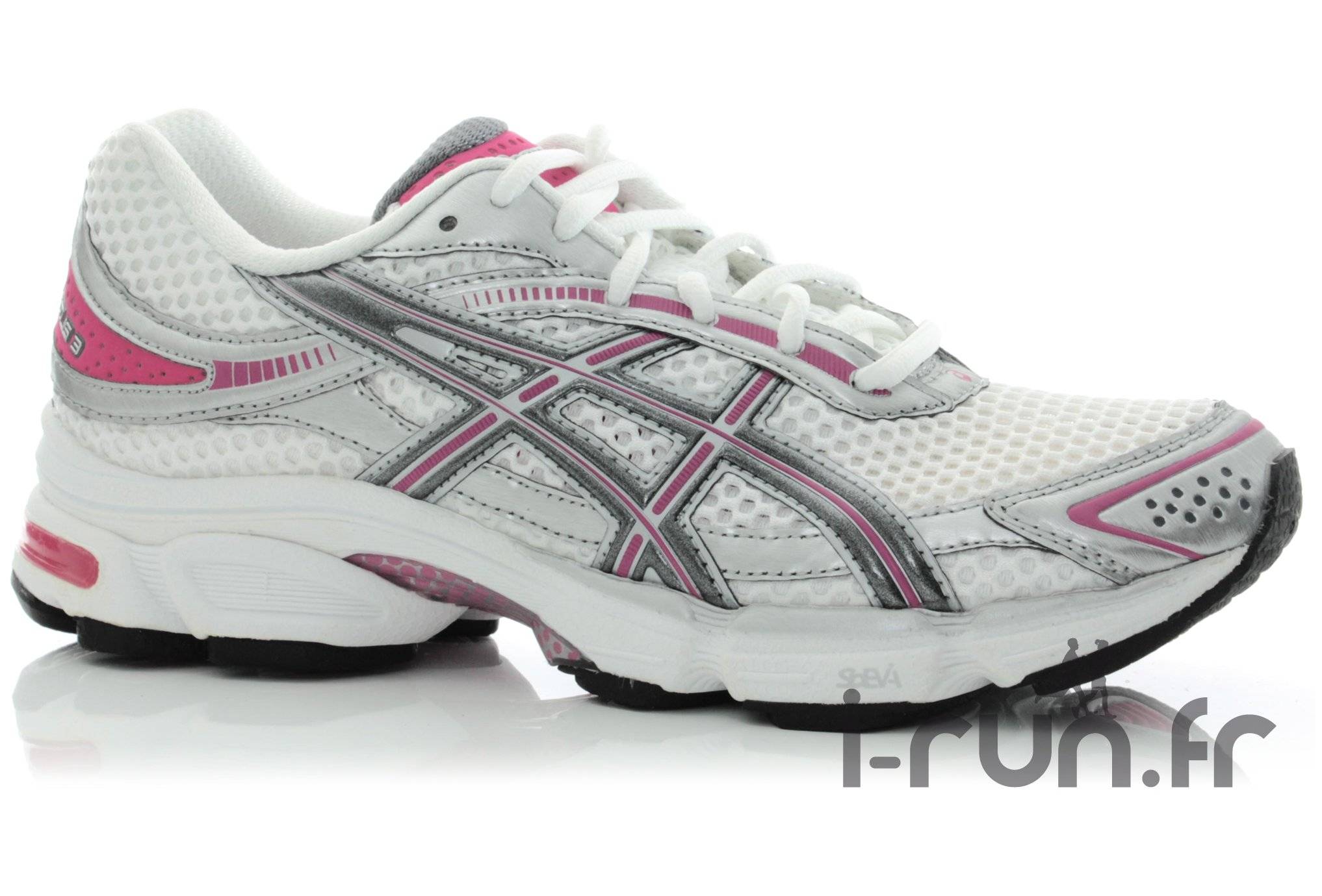 Asics Gel Stratus 3 Hiver 2009 W - Blanche & Fushia 