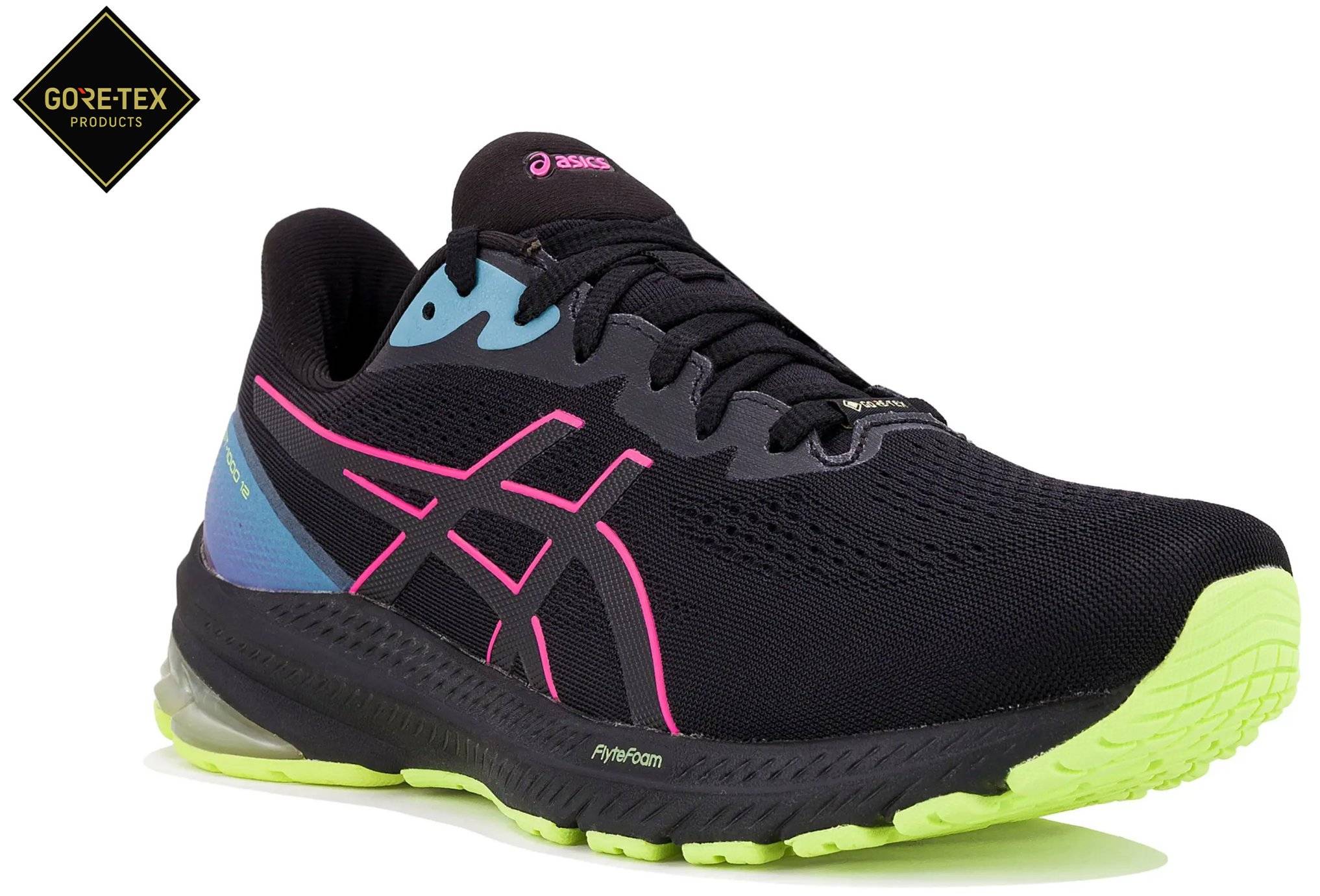 Asics GT 1000 12 Gore Tex W femme en destockage 1012B508 001