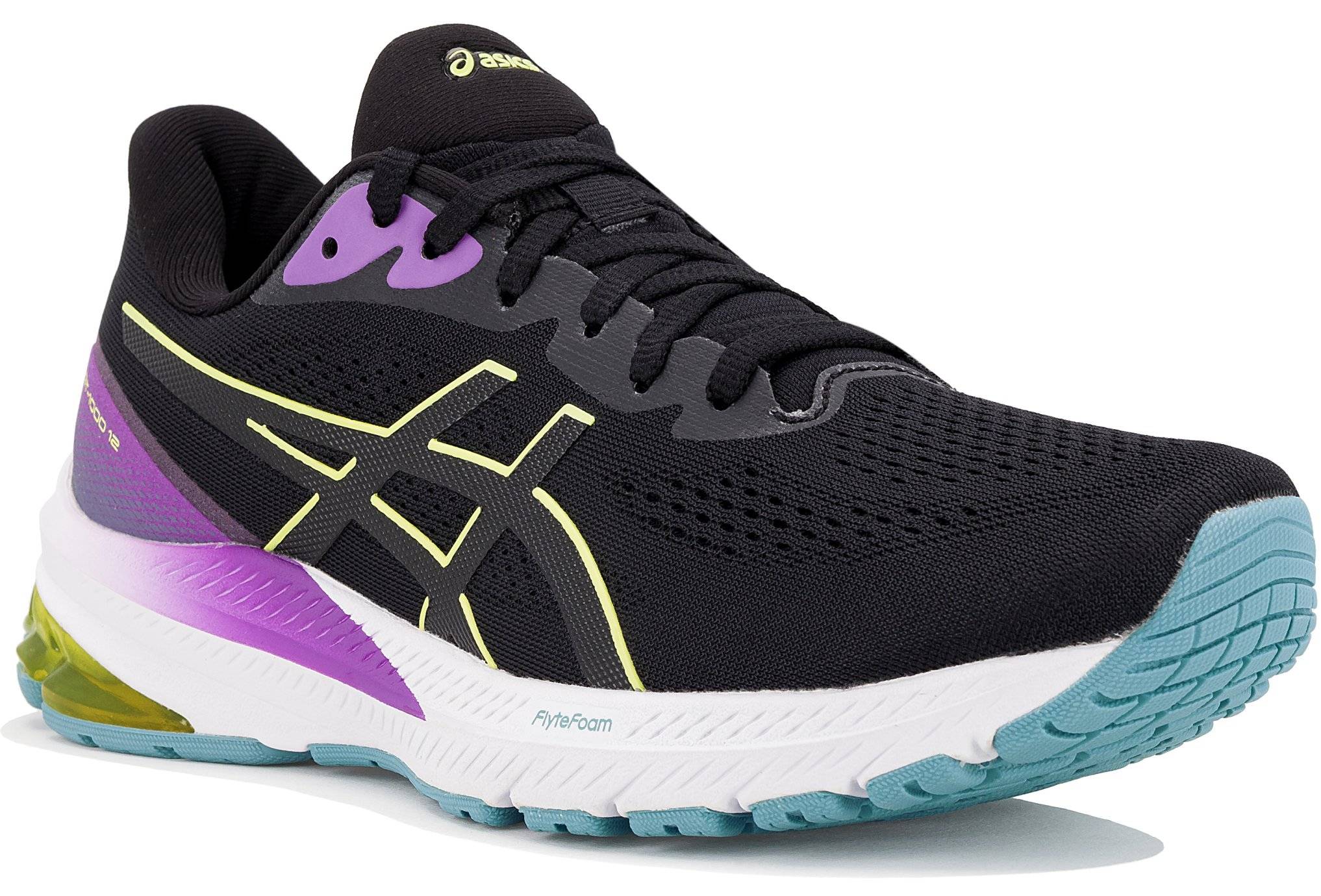 Asics GT 1000 12 W femme en destockage 1012B450 002