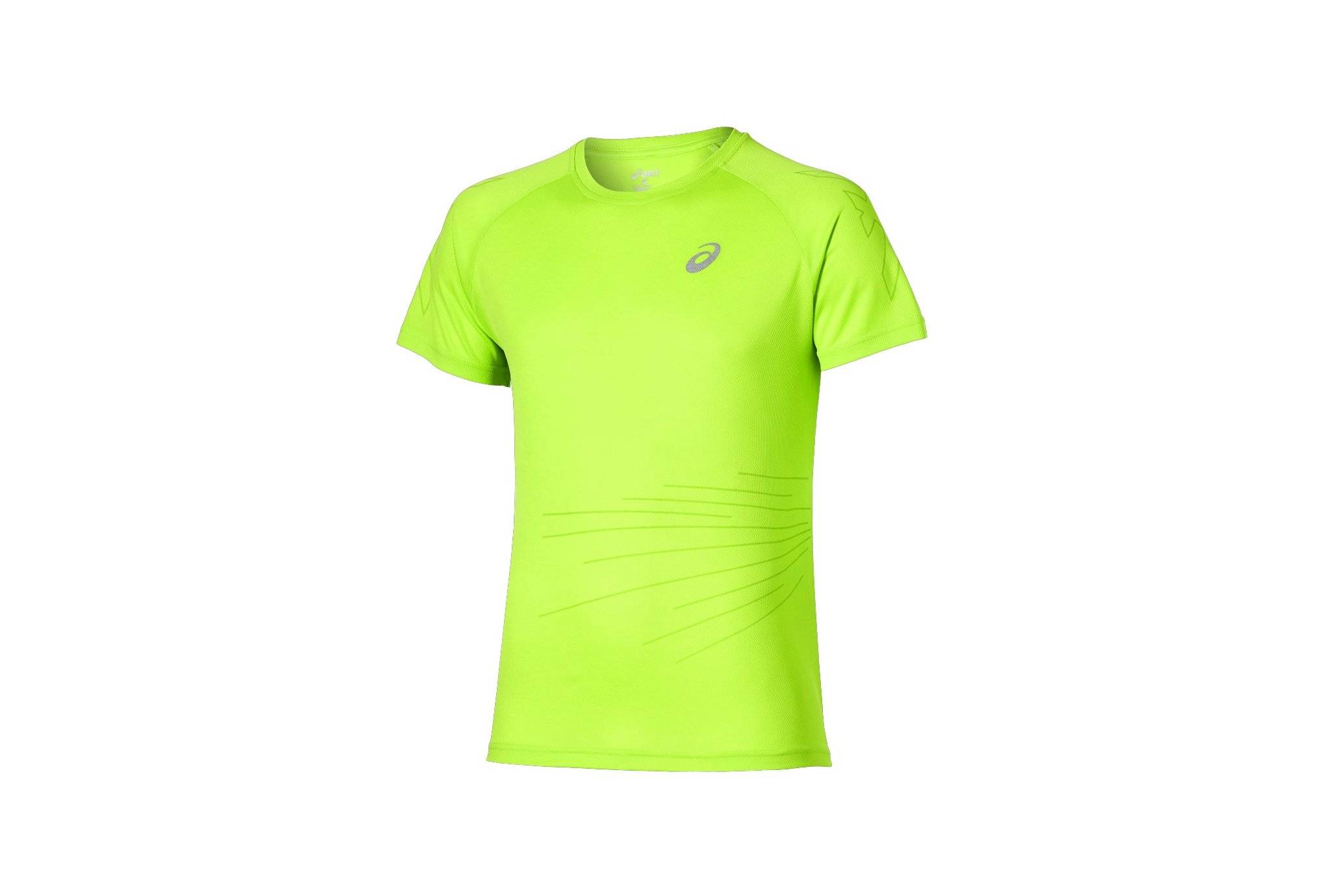 Asics t shirt homme verte online