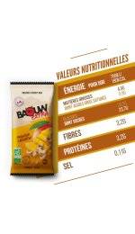 Baouw Barre nergtique bio Extra Mangue - Cajou