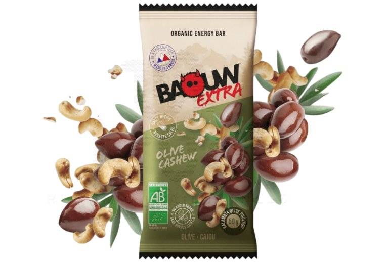 Baouw Barre nergtique bio Extra Olive - Cajou