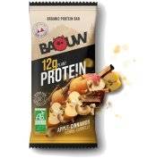 Baouw Barre protine bio pomme cannelle