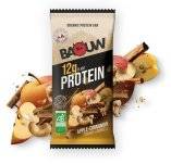 Baouw Barre protine bio pomme cannelle