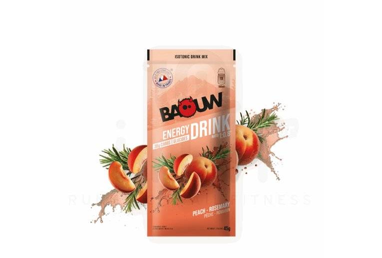 Baouw Boisson isotonique P�che - Romarin 45 g
