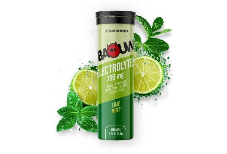 Baouw lectrolytes Citron vert - Menthe