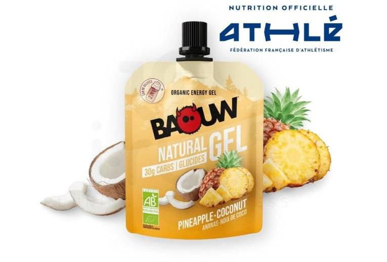 Baouw Gel naturel bio Ananas - Noix de coco