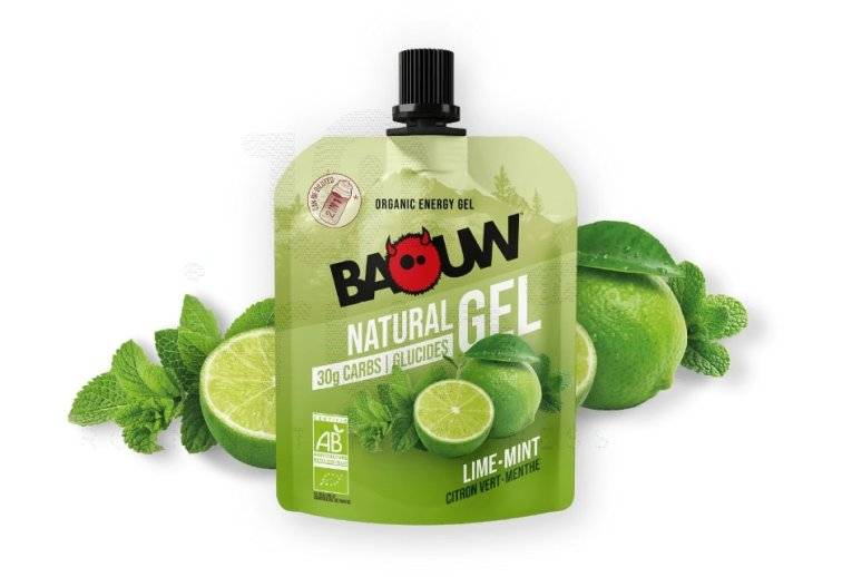 Baouw Gel naturel bio Citron vert - Menthe