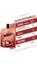 Baouw Gel naturel bio - Pche - Th matcha