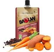 Baouw Pure nutritionnelle bio - Patate douce - Carotte - Poivre Timut