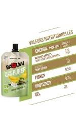 Baouw Pure nutritionnelle bio - Banane - Kiwi - Vanille