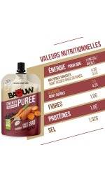 Baouw Pure nutritionnelle bio - Patate douce - Carotte - Poivre Timut