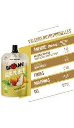 Baouw Pure nutritionnelle bio - Poire - Pomme - Menthe