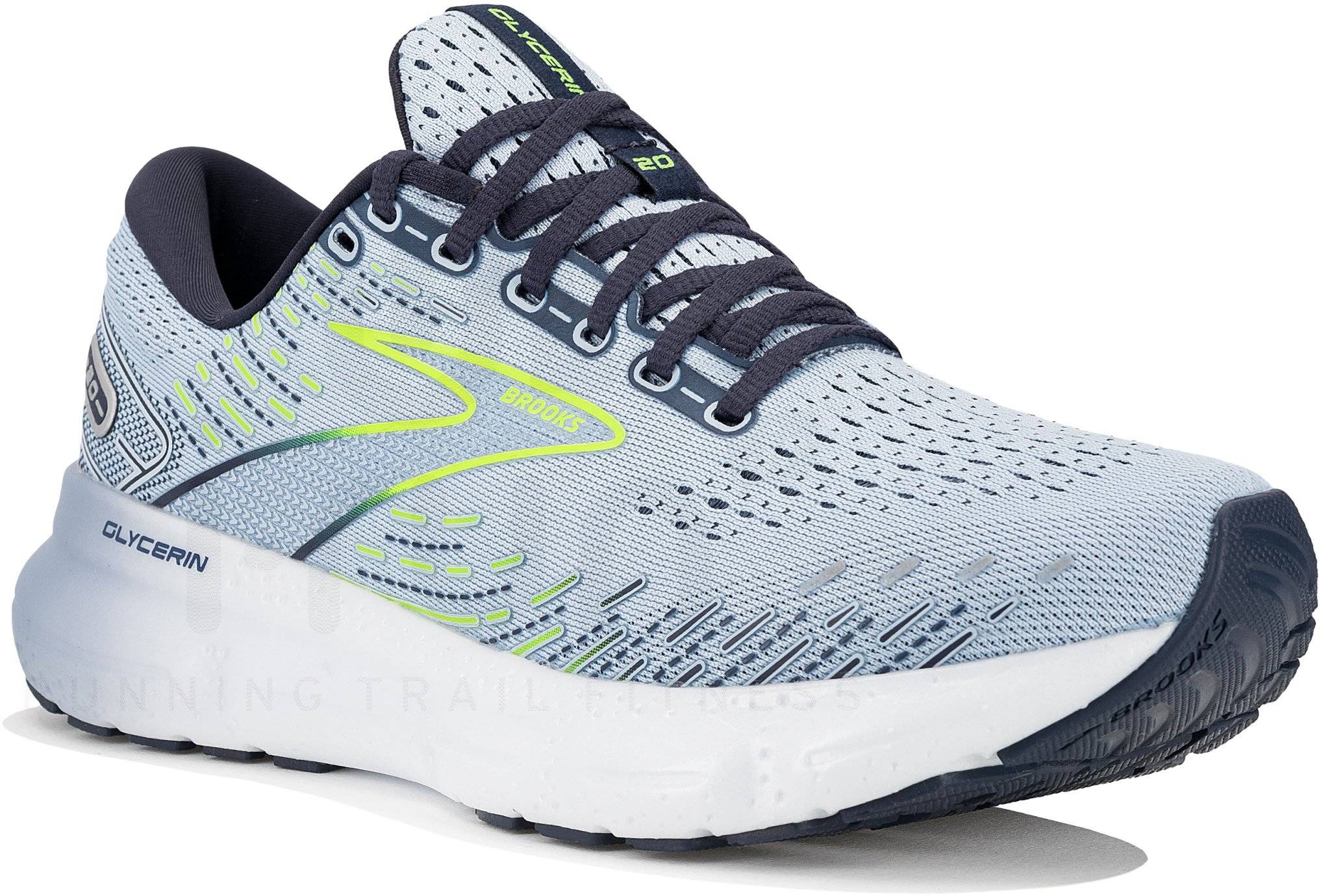 Brooks Femme Glycerin 20 Sneaker - Chaussures De Course Amorti Exceptionnel