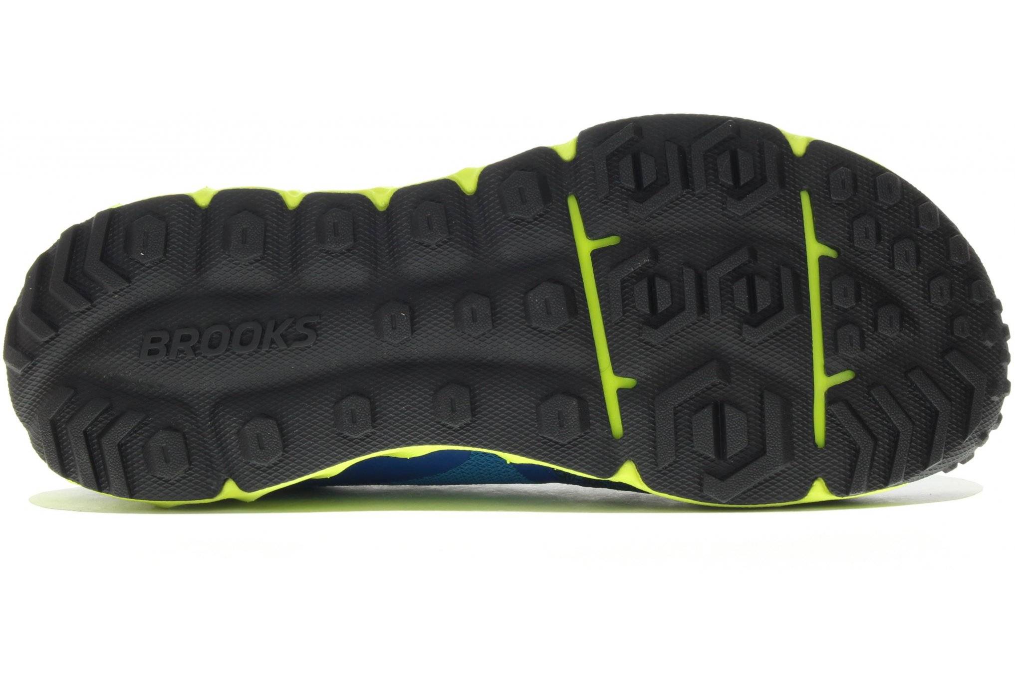 Brooks PureGrit 7 Trail Shoes Blue / Lime AW18