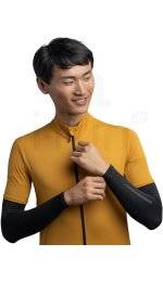 Buff Arm Sleeves Solid Black